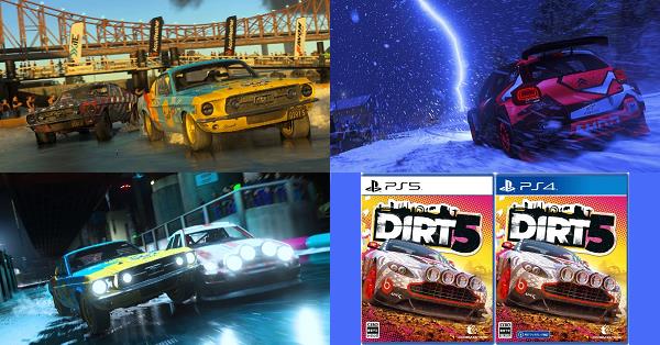 DIRT 5（ダート 5）』店舗特典・予約・最安値まとめてチェック